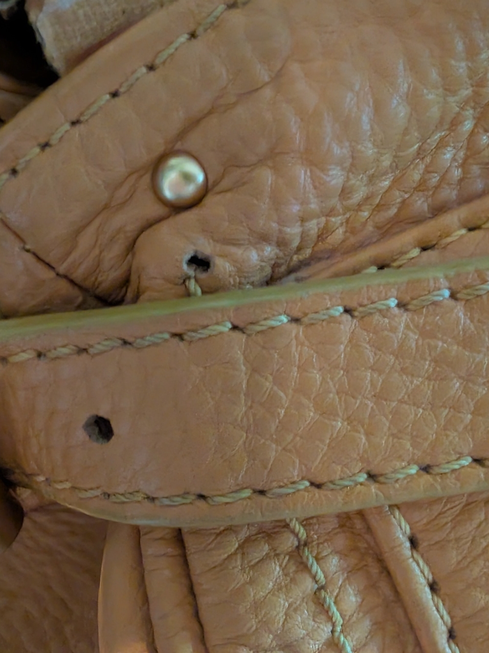 Y2K Chloé Paddington Shoulder Bag - Tan/ NO LOCK - Picture 13 of 16